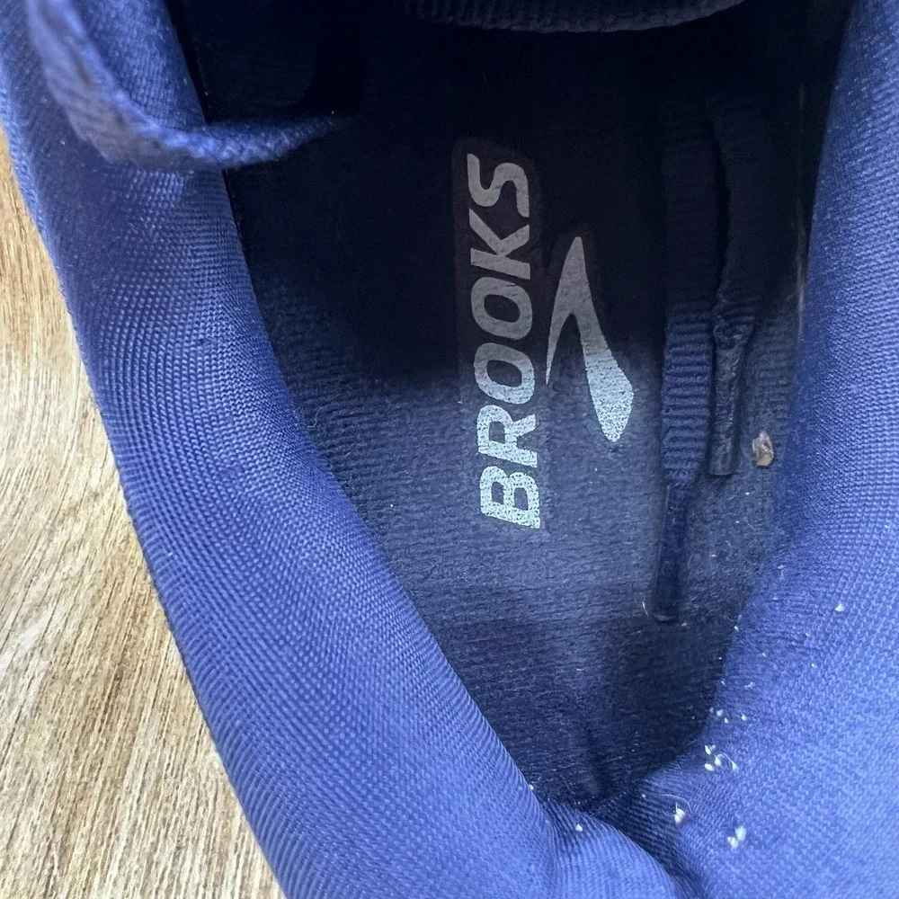 Brooks Ghost 15 Women's Size 10.5 D Wide Blue Running Shoes Sneakers 1203801D450